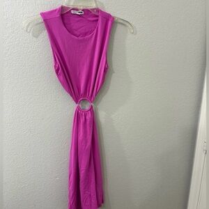 Fashion nova purple/pink Ring-Front dress. One piece